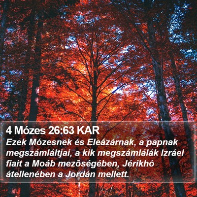 4 Mózes 26:63 KAR Bible Verse Image