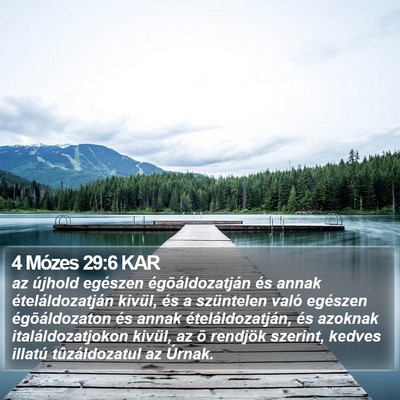 4 Mózes 29:6 KAR Bible Verse Image