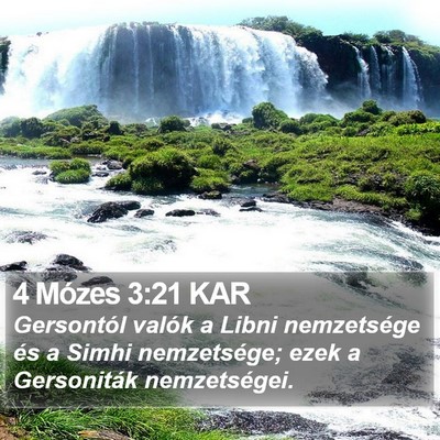 4 Mózes 3:21 KAR Bible Verse Image