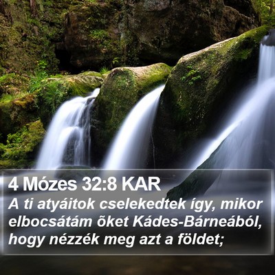4 Mózes 32:8 KAR Bible Verse Image
