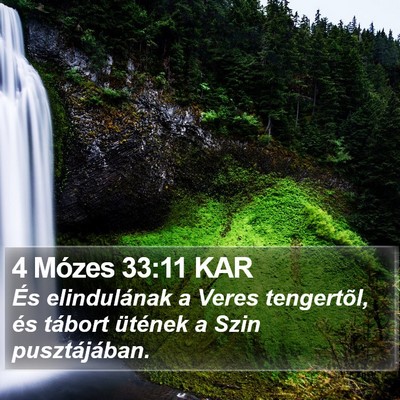 4 Mózes 33:11 KAR Bible Verse Image