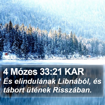 4 Mózes 33:21 KAR Bible Verse Image