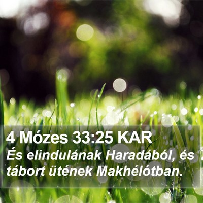4 Mózes 33:25 KAR Bible Verse Image