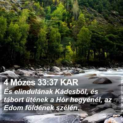 4 Mózes 33:37 KAR Bible Verse Image