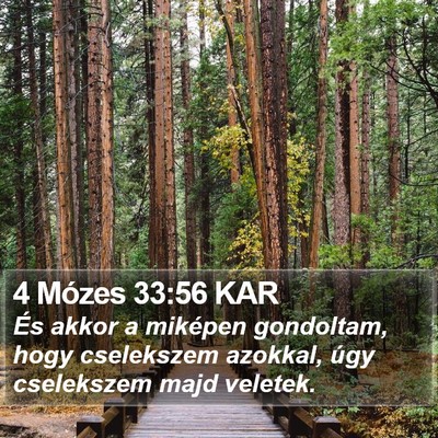 4 Mózes 33:56 KAR Bible Verse Image