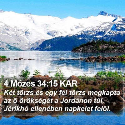 4 Mózes 34:15 KAR Bible Verse Image
