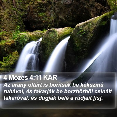 4 Mózes 4:11 KAR Bible Verse Image
