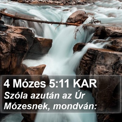 4 Mózes 5:11 KAR Bible Verse Image