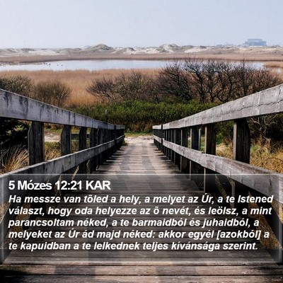 5 Mózes 12:21 KAR Bible Verse Image