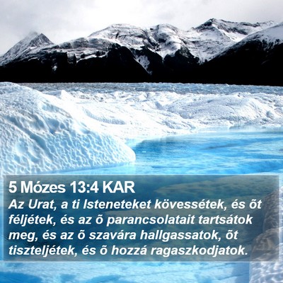 5 Mózes 13:4 KAR Bible Verse Image