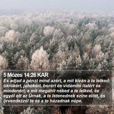 5 Mózes 14:26 KAR Bible Verse Image