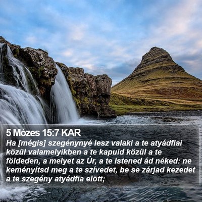 5 Mózes 15:7 KAR Bible Verse Image