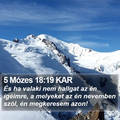5 Mózes 18:19 KAR Bible Verse Image
