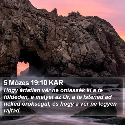 5 Mózes 19:10 KAR Bible Verse Image