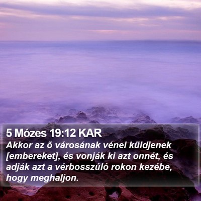 5 Mózes 19:12 KAR Bible Verse Image