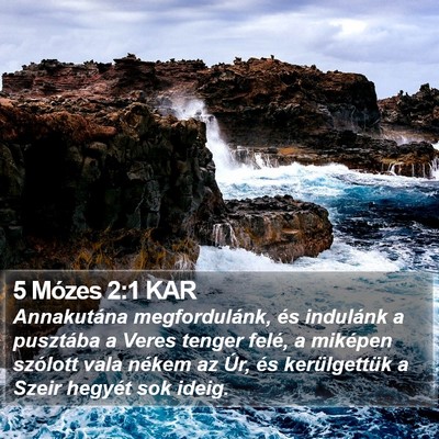5 Mózes 2:1 KAR Bible Verse Image
