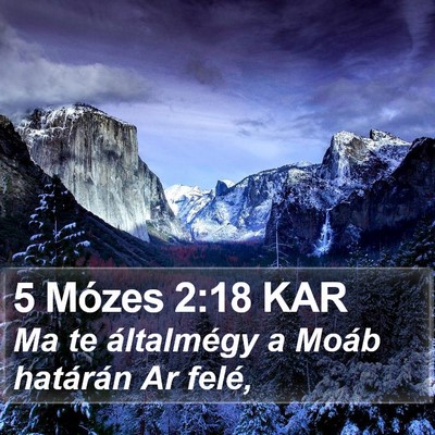 5 Mózes 2:18 KAR Bible Verse Image