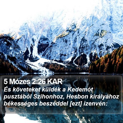 5 Mózes 2:26 KAR Bible Verse Image