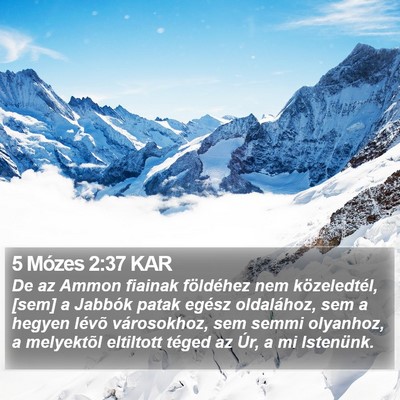 5 Mózes 2:37 KAR Bible Verse Image
