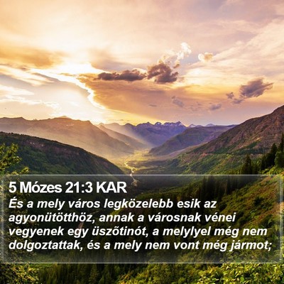 5 Mózes 21:3 KAR Bible Verse Image