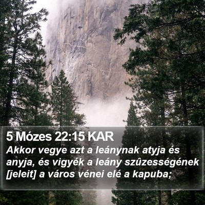 5 Mózes 22:15 KAR Bible Verse Image