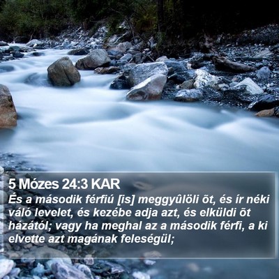 5 Mózes 24:3 KAR Bible Verse Image