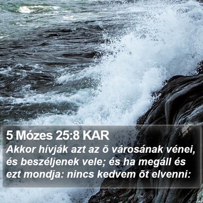 5 Mózes 25:8 KAR Bible Verse Image