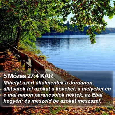 5 Mózes 27:4 KAR Bible Verse Image