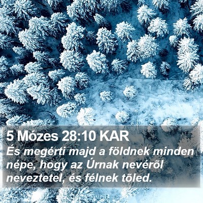 5 Mózes 28:10 KAR Bible Verse Image