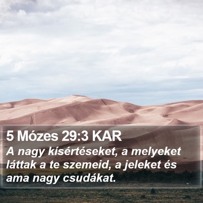 5 Mózes 29:3 KAR Bible Verse Image