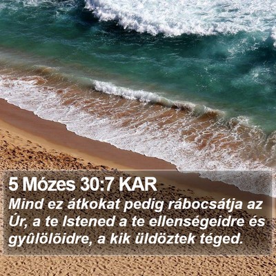5 Mózes 30:7 KAR Bible Verse Image