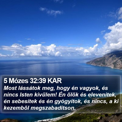 5 Mózes 32:39 KAR Bible Verse Image