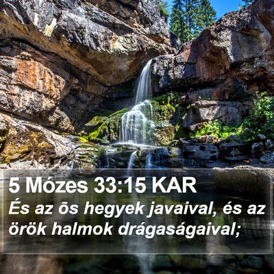 5 Mózes 33:15 KAR Bible Verse Image
