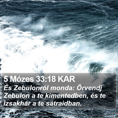 5 Mózes 33:18 KAR Bible Verse Image