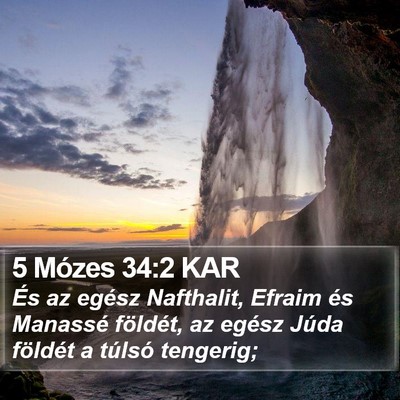5 Mózes 34:2 KAR Bible Verse Image