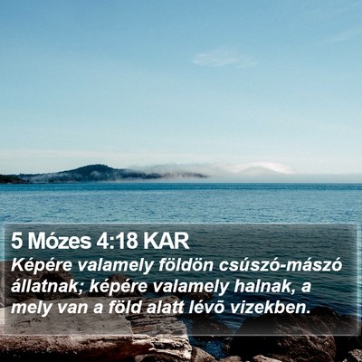 5 Mózes 4:18 KAR Bible Verse Image