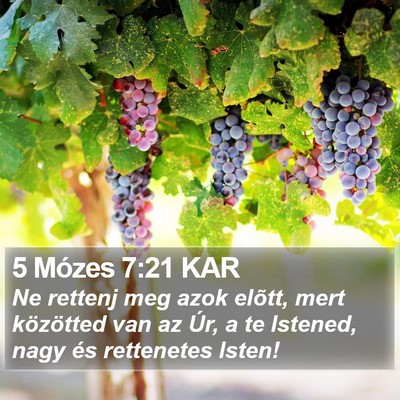 5 Mózes 7:21 KAR Bible Verse Image