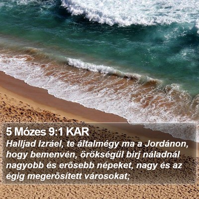 5 Mózes 9:1 KAR Bible Verse Image