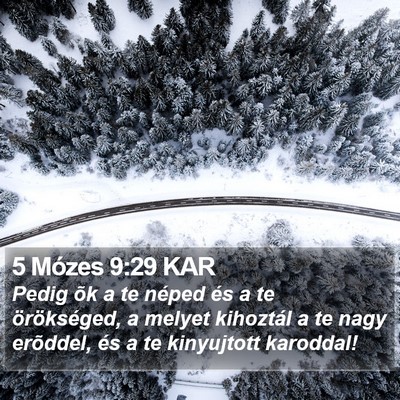 5 Mózes 9:29 KAR Bible Verse Image