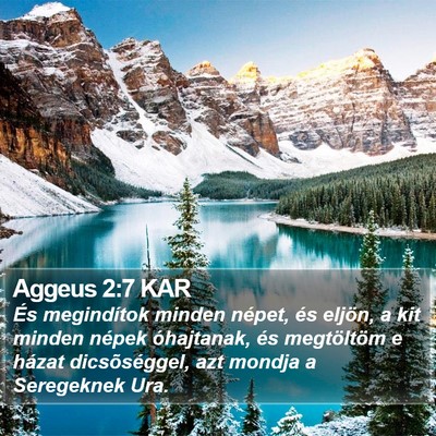 Aggeus 2:7 KAR Bible Verse Image