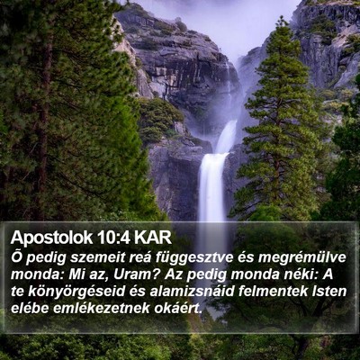 Apostolok 10:4 KAR Bible Verse Image