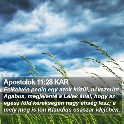 Apostolok 11:28 KAR Bible Verse Image