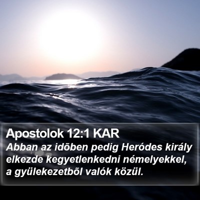 Apostolok 12:1 KAR Bible Verse Image