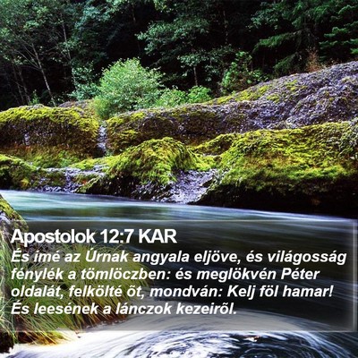 Apostolok 12:7 KAR Bible Verse Image