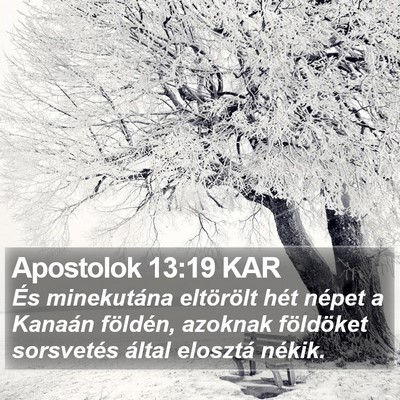 Apostolok 13:19 KAR Bible Verse Image