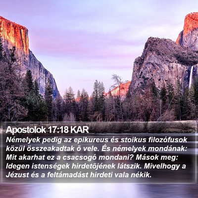 Apostolok 17:18 KAR Bible Verse Image