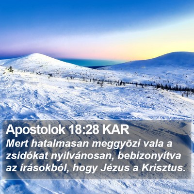 Apostolok 18:28 KAR Bible Verse Image