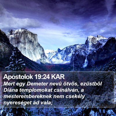 Apostolok 19:24 KAR Bible Verse Image
