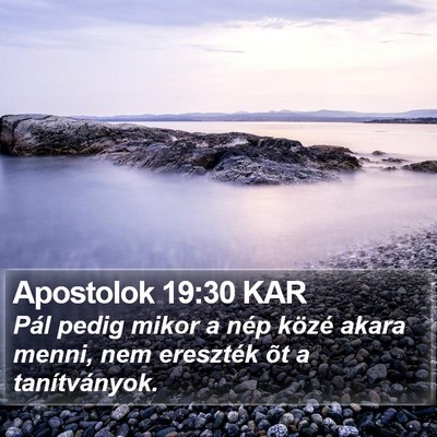 Apostolok 19:30 KAR Bible Verse Image