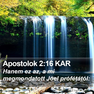 Apostolok 2:16 KAR Bible Verse Image